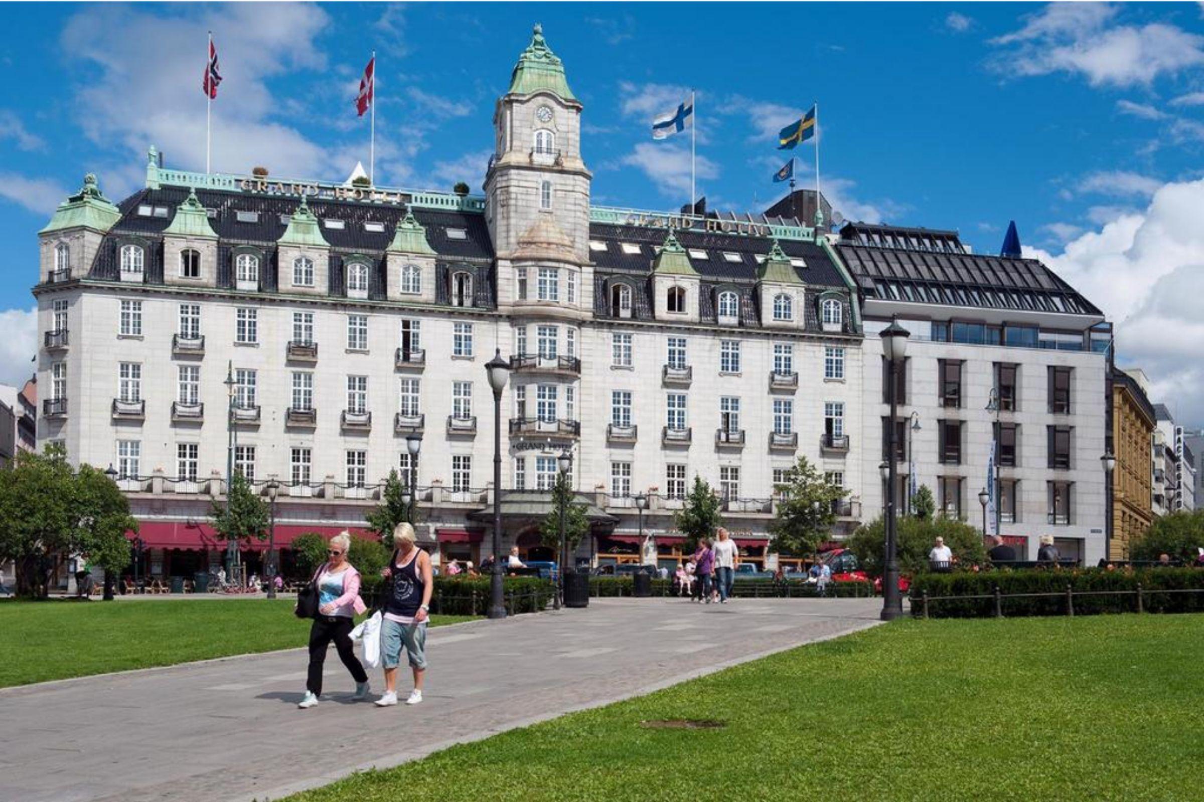 Grand Hotel Oslo Exterior foto